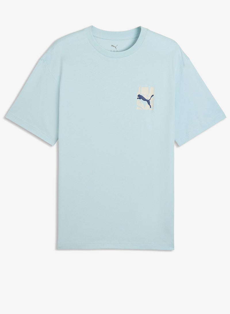 PUMA Essential Graphics Relaxed T-Shirt - Image 1